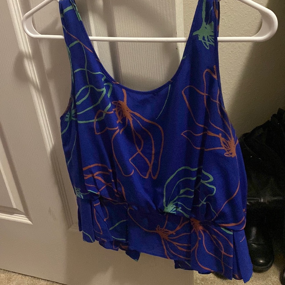 Floral crop top